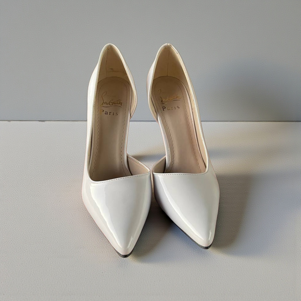 Loubtion white 10cm open